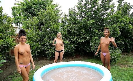 Brazilian Pool Sex Photos